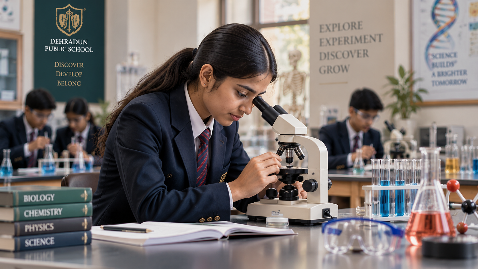 Student learning in science laboratory